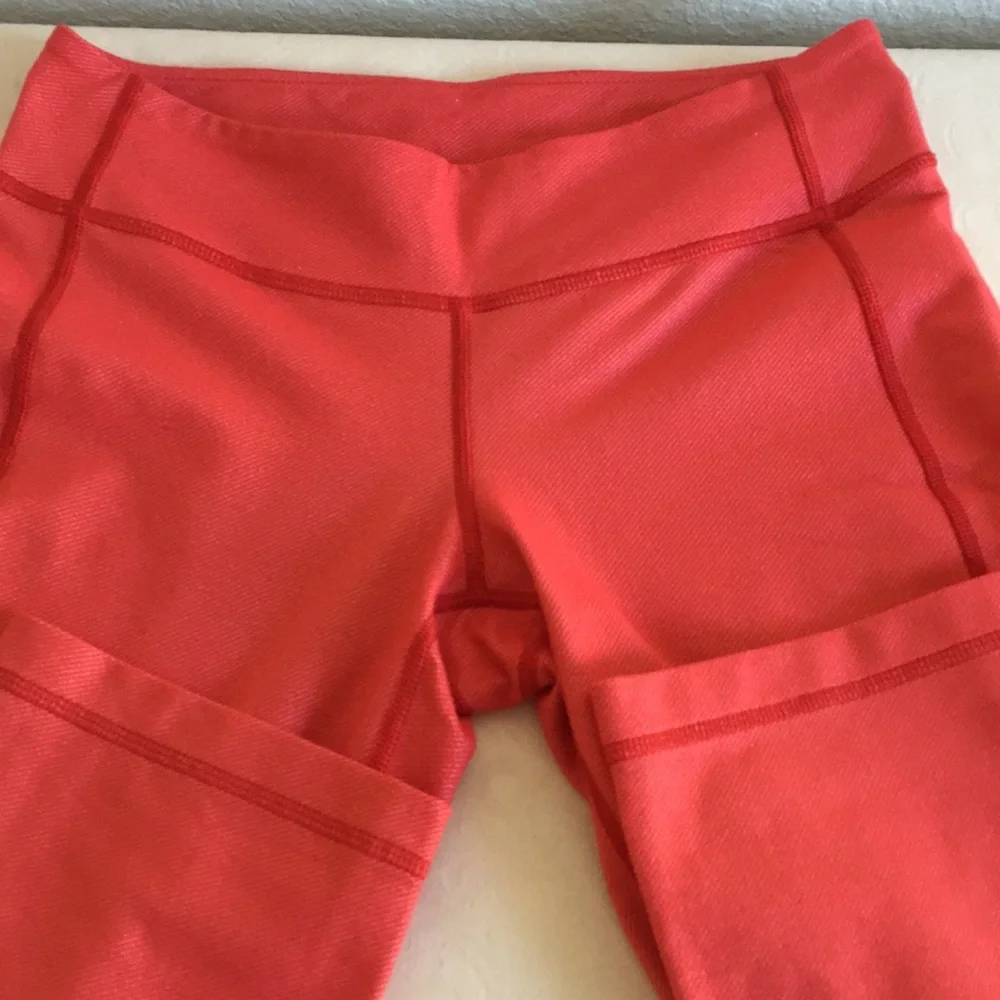 Lululemon PYB Pants in Love Red Slub Denim